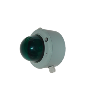 Светосигнальный прибор СС-56 с решеткой зеленый 60Вт