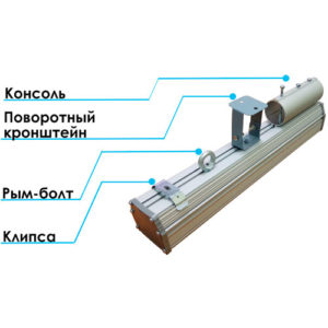Светильник светодиодный промышленный Ares AL S-40 SM16 ECO/LUX 40Вт 4750Лм