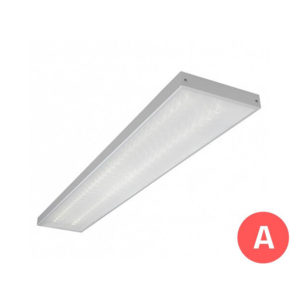 Потолочный светодиодный светильник с БАП (3 часа) LC 20-P-OFFICE PR A3 20Вт 5000К/4000К