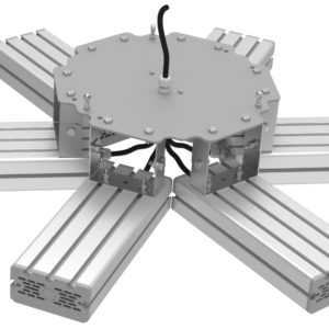 Светильник подвесной Ромашка High-Bay SVT-P-FLOWER-244Вт (с защитой от 380В, трос)