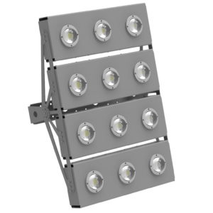 Прожектор светодиодный SVT-STR-COB-180Вт-135×75-QUATTRO