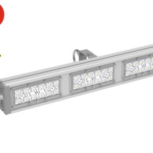 Прожектор с оптикой красный SVT-STR-M-58Вт-27-RED