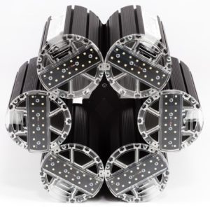 Промышленный подвесной светильник с линзами X-RAY 300 Л