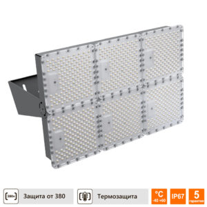 Промышленный Led светильник Техсветпром Квант ДСП06-LUX 240Вт Д120 IP67 скоба